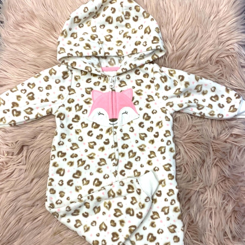 Fox Fleece One piece